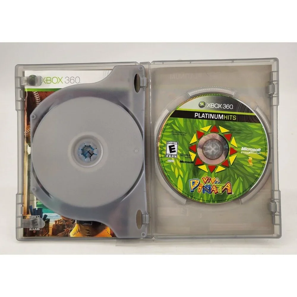Banjo Kazooie Nuts & Bolts + Viva Pinata Xbox 360 Platinum Hits CIB With Manuals